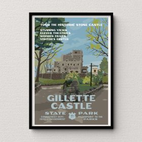 Gillette Castle Poster 13"x19"
