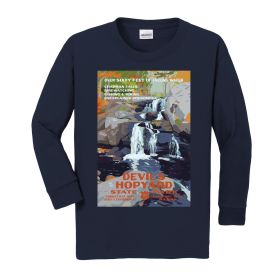 Devil's Hopyard - Youth Heavy Cotton Long Sleeve Tee