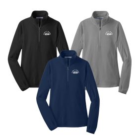 Ladies' Microfleece 1/2-Zip Pullover. L224
