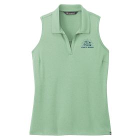 Beach House Logo TravisMathew Women's Coto Performance Sleeveless Polo. TM1WX001