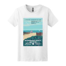 Hammonasset Beach- Ladies' Ultra Cotton T-Shirt