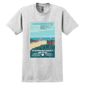Hammonasset Beach Ultra Cotton T-Shirt - Ash