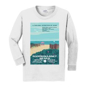 Hammonasset Beach - Youth Heavy Cotton Long Sleeve Tee