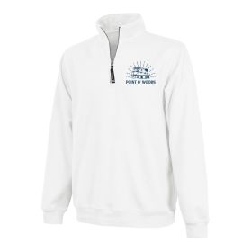 Beach House Logo Unisex Crosswind 1/4-Zip Sweatshirt. 9359 DF/LC