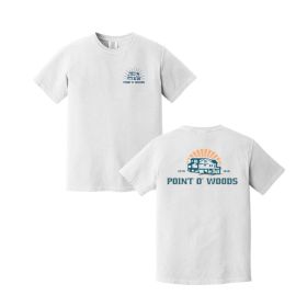 Sunrise Logo Point o' Woods T-Shirt. 1717 DF/LC/FB