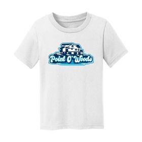 Blue Logo Point o' Woods Toddler T-Shirt. CAR54T DF/FF