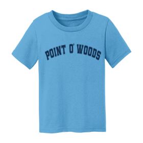 Block Letter Point o' Woods Toddler T-Shirt. CAR54T DF/FF
