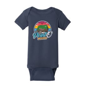 Sea Monster Point-o-Woods Infant Short Sleeve Baby Rib Bodysuit. RS4400 DF/FF